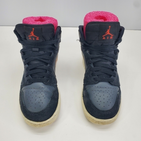 🌹 Air Jordan 1 Retro High GS 4.5Y Women 6 Shoes Gold" 2016 (705300-008) - Picture 2 of 13